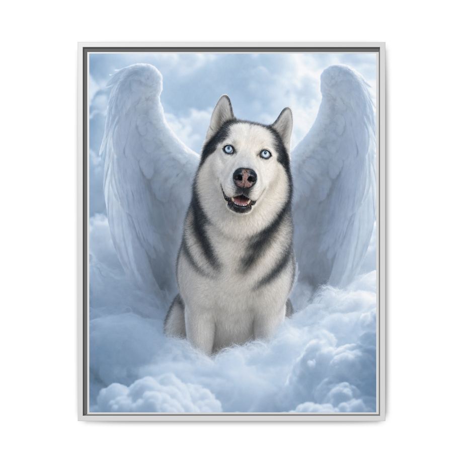 Framed 24x30 White front