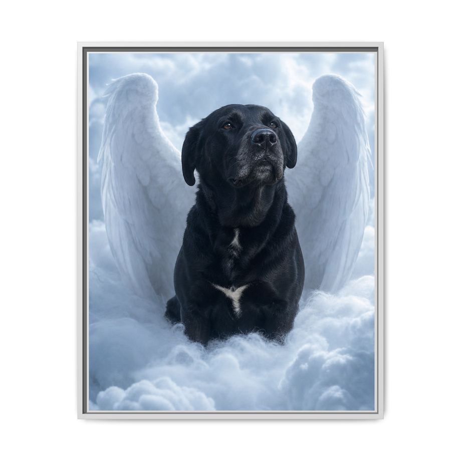 Framed 24x30 White front
