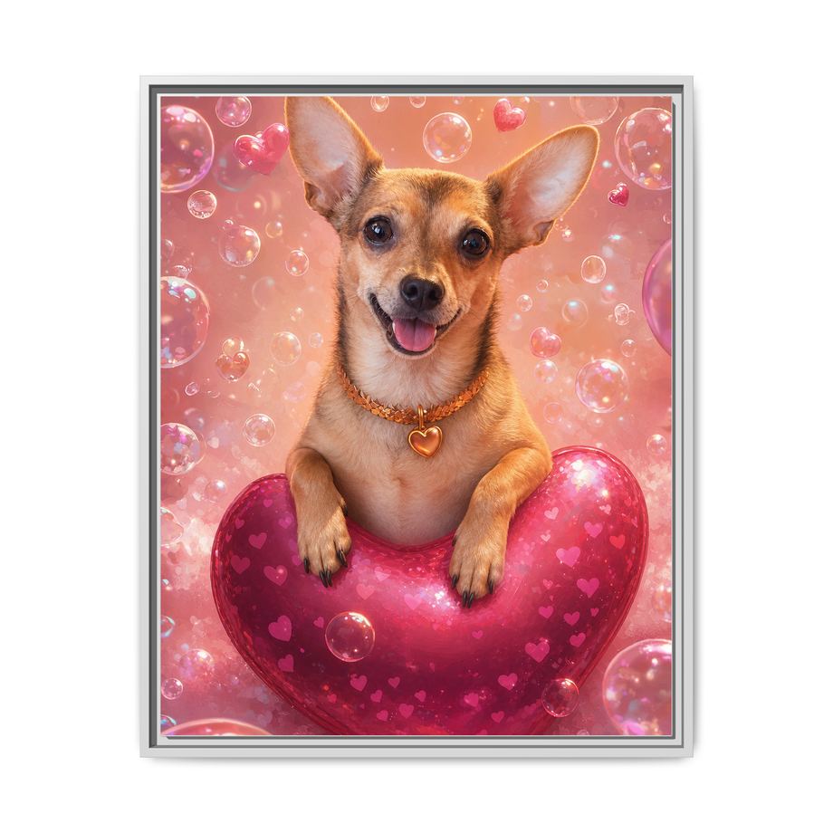 Framed 24x30 White front