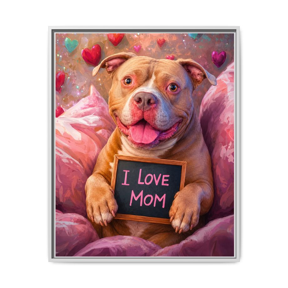 Framed 24x30 White front