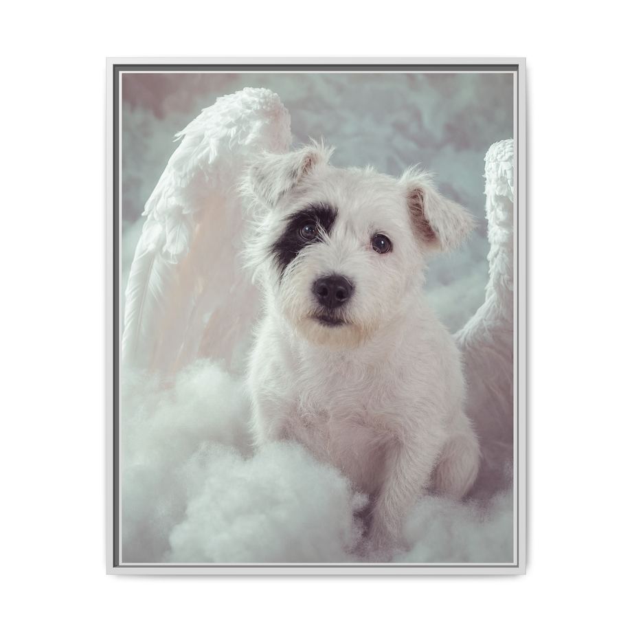 Framed 24x30 White front
