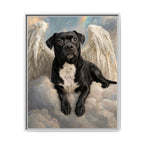 Framed 24x30 White front