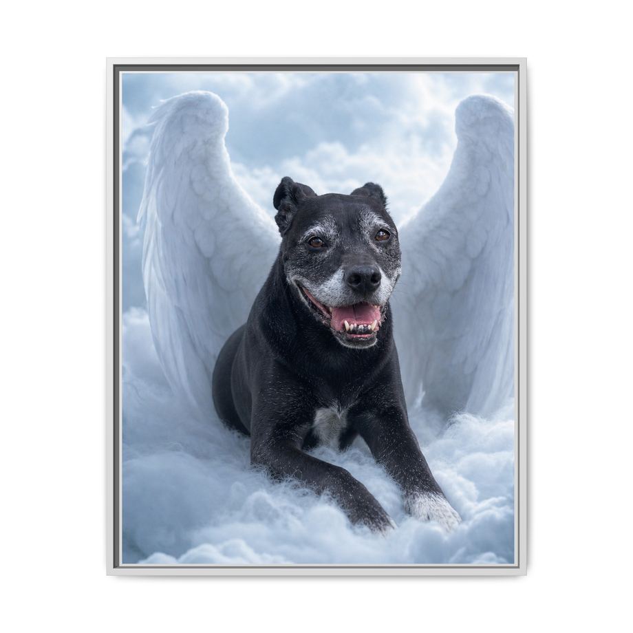Framed 24x30 White front