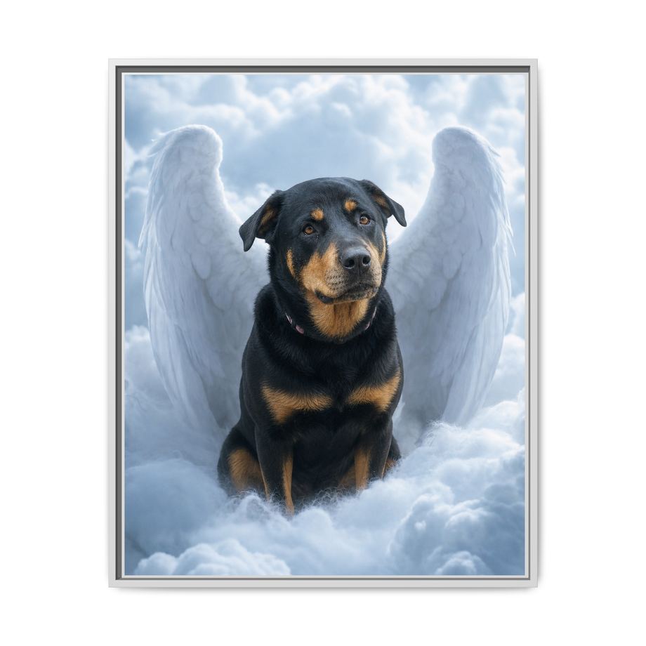 Framed 24x30 White front
