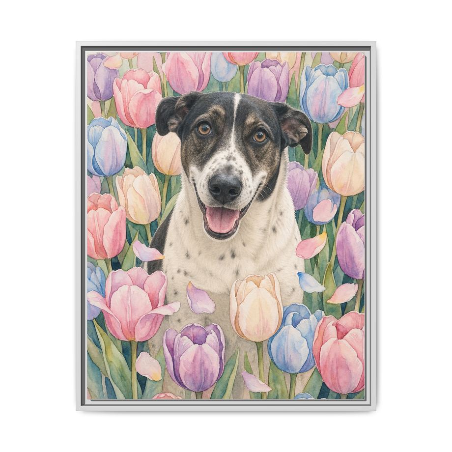 Framed 24x30 White front