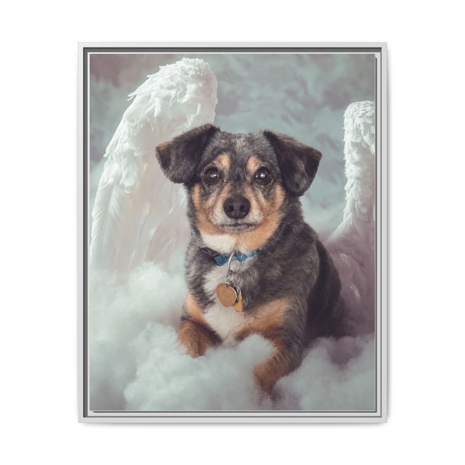 Framed 24x30 White front