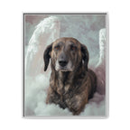 Framed 24x30 White front