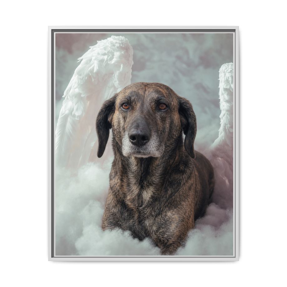 Framed 24x30 White front