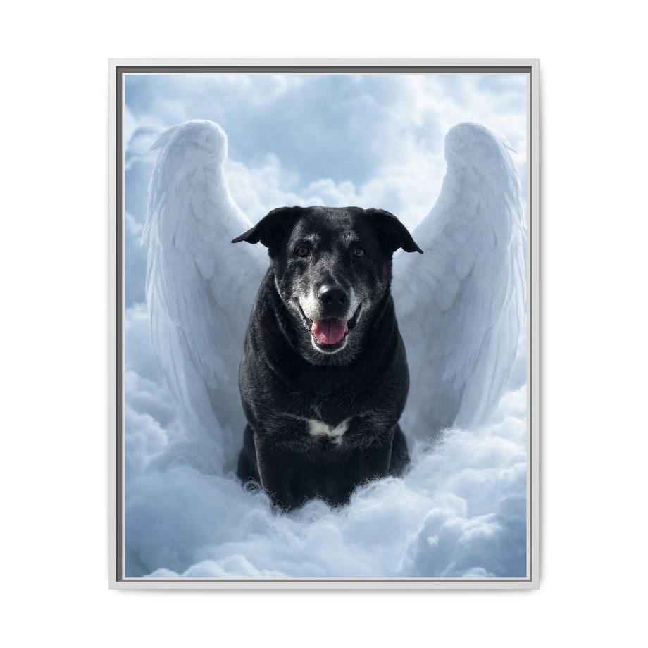 Framed 24x30 White front