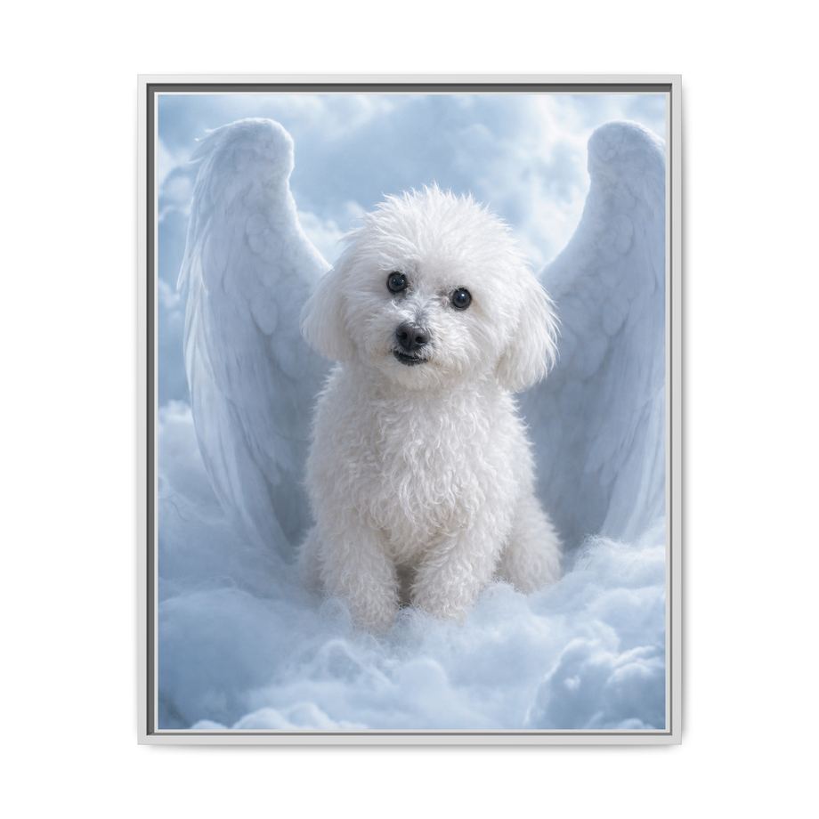 Framed 24x30 White front