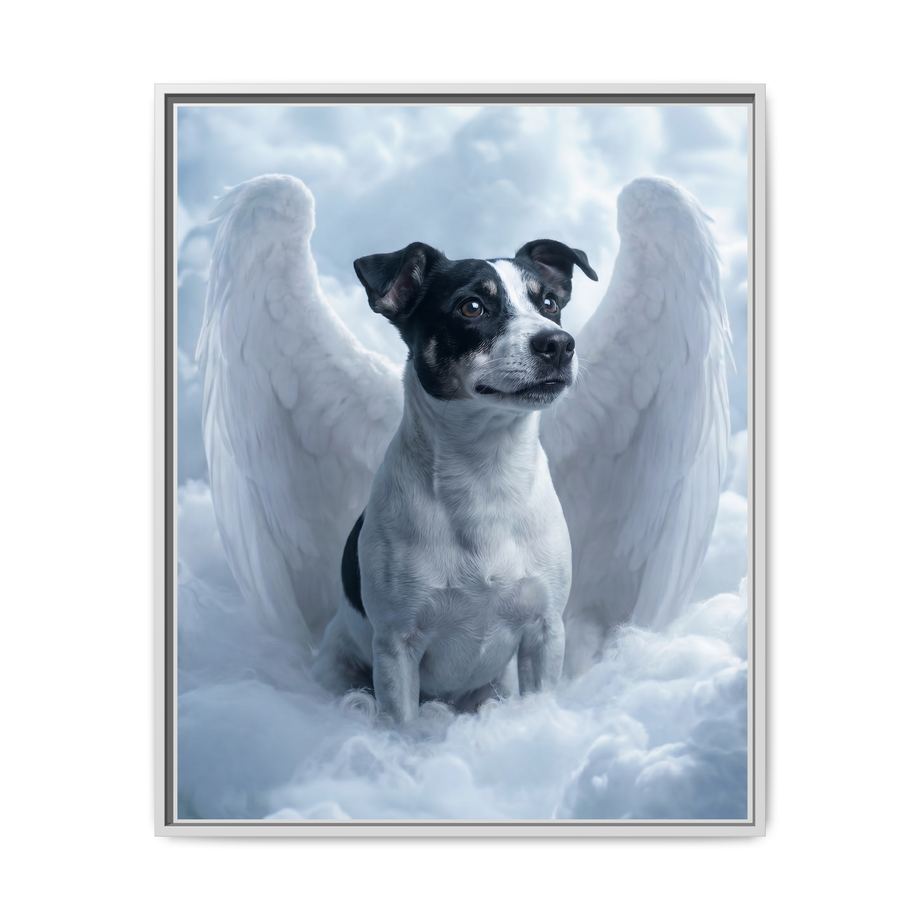Framed 24x30 White front