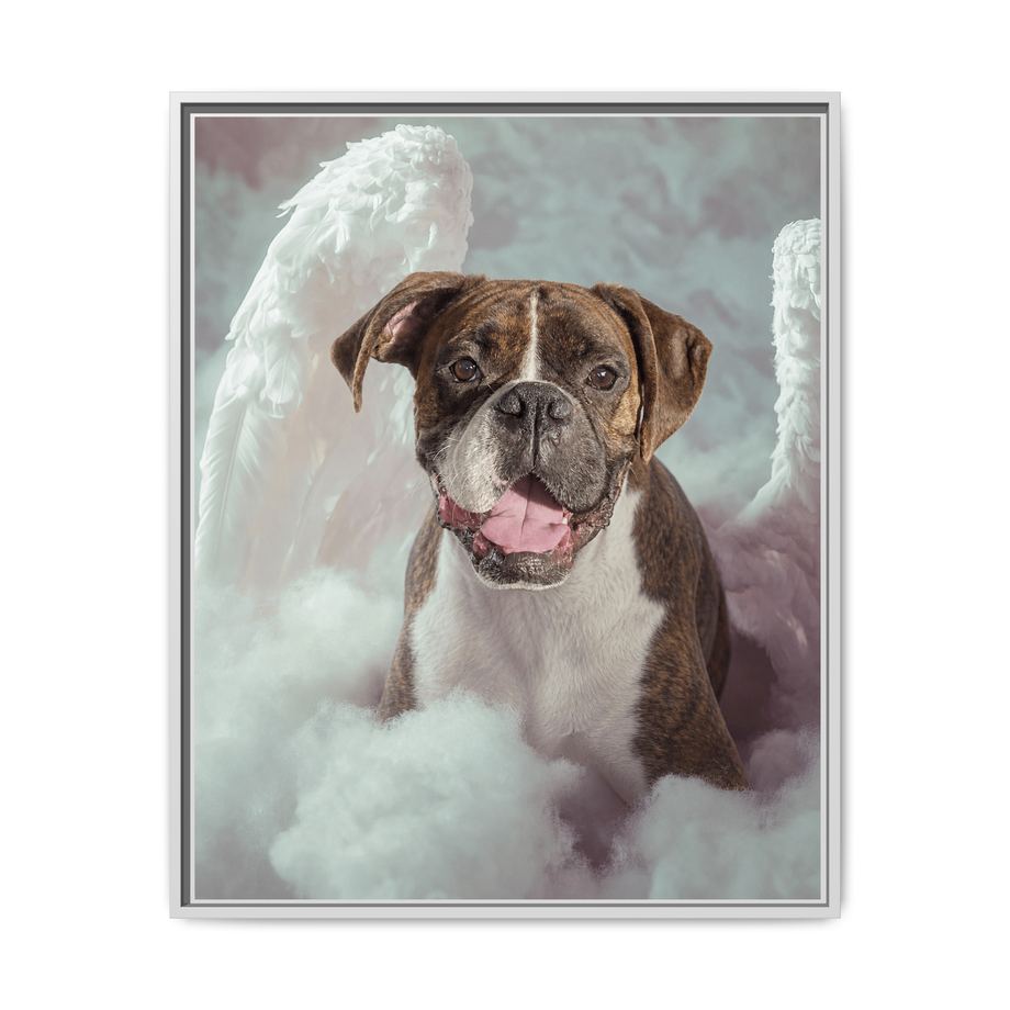 Framed 24x30 White front