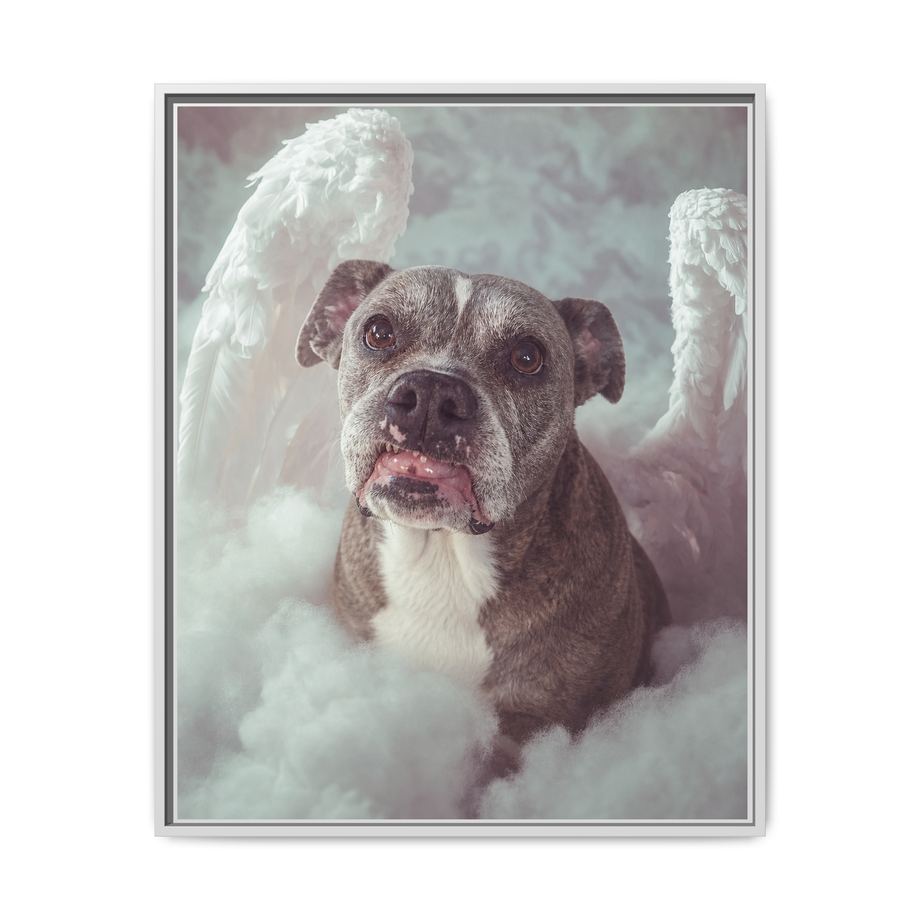 Framed 24x30 White front
