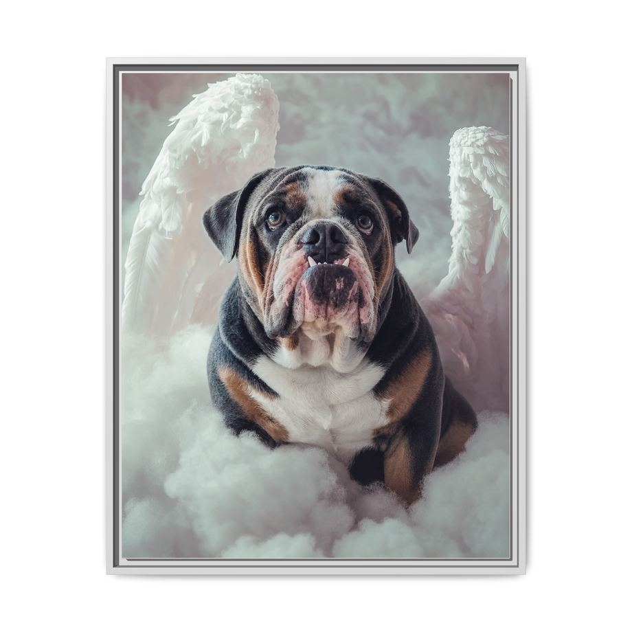 Framed 24x30 White front
