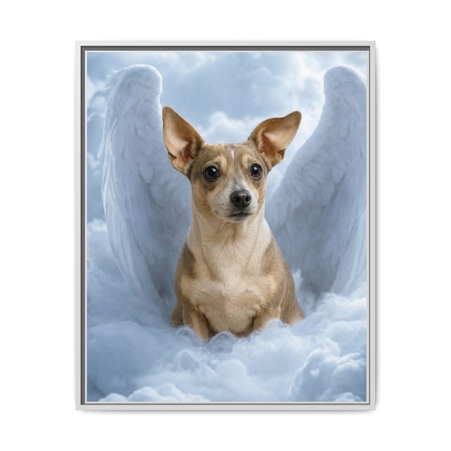 Framed 24x30 White front