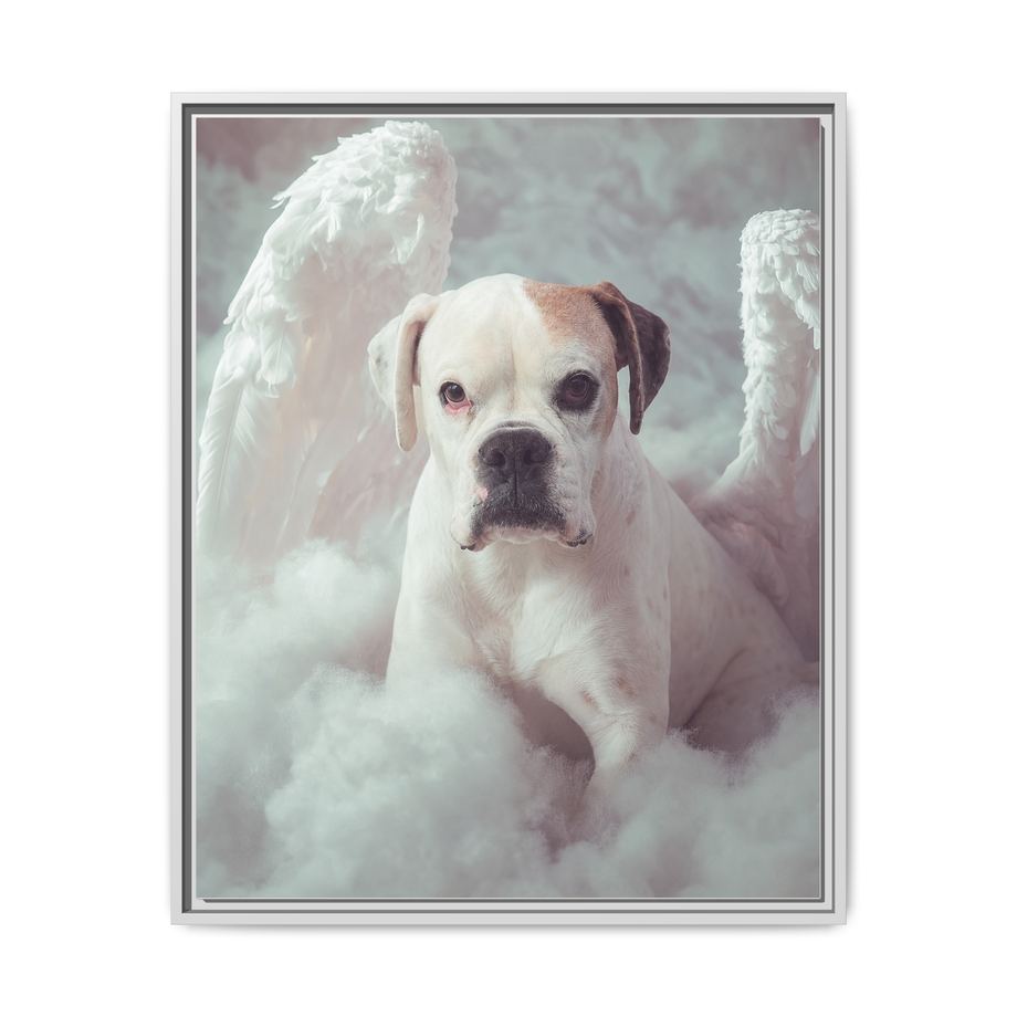 Framed 24x30 White front
