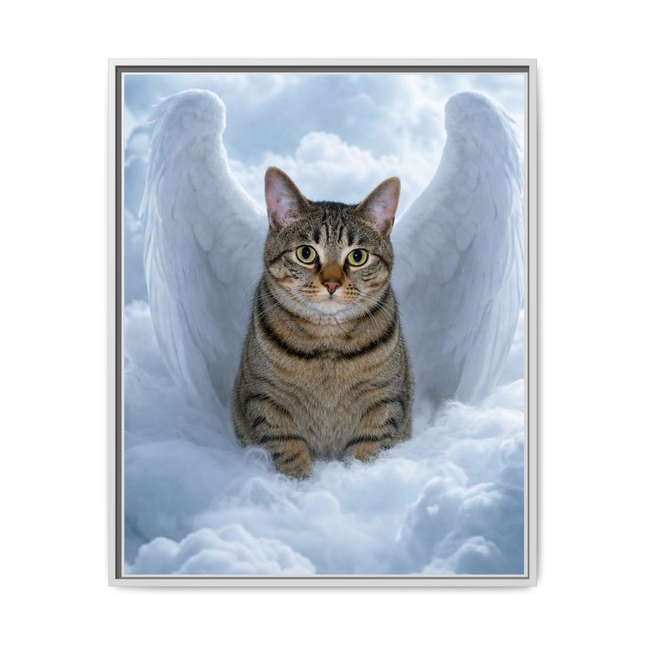 Framed 24x30 White front