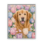 Framed 24x30 White front