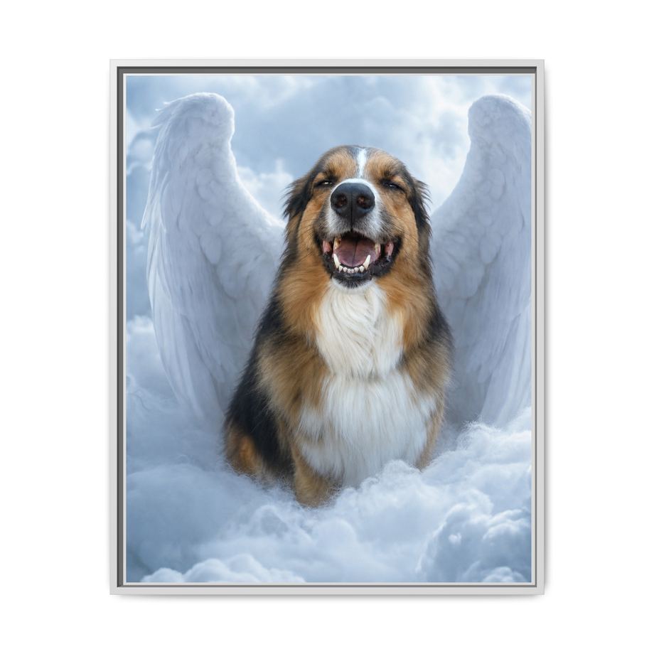 Framed 24x30 White front