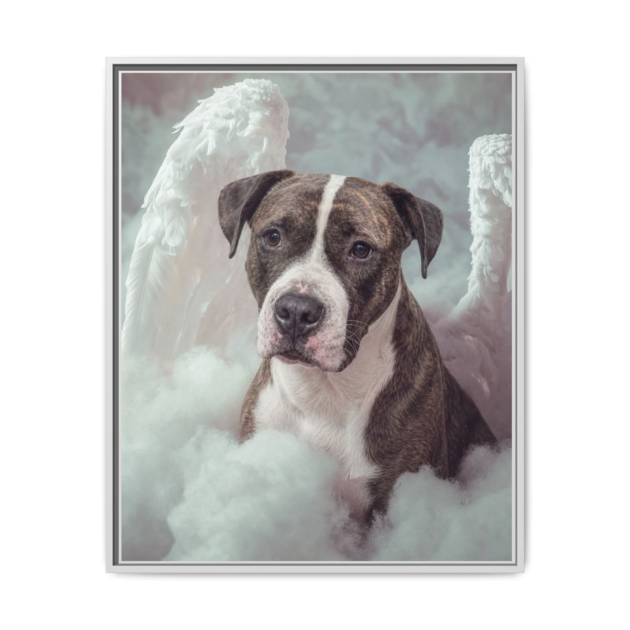 Framed 24x30 White front