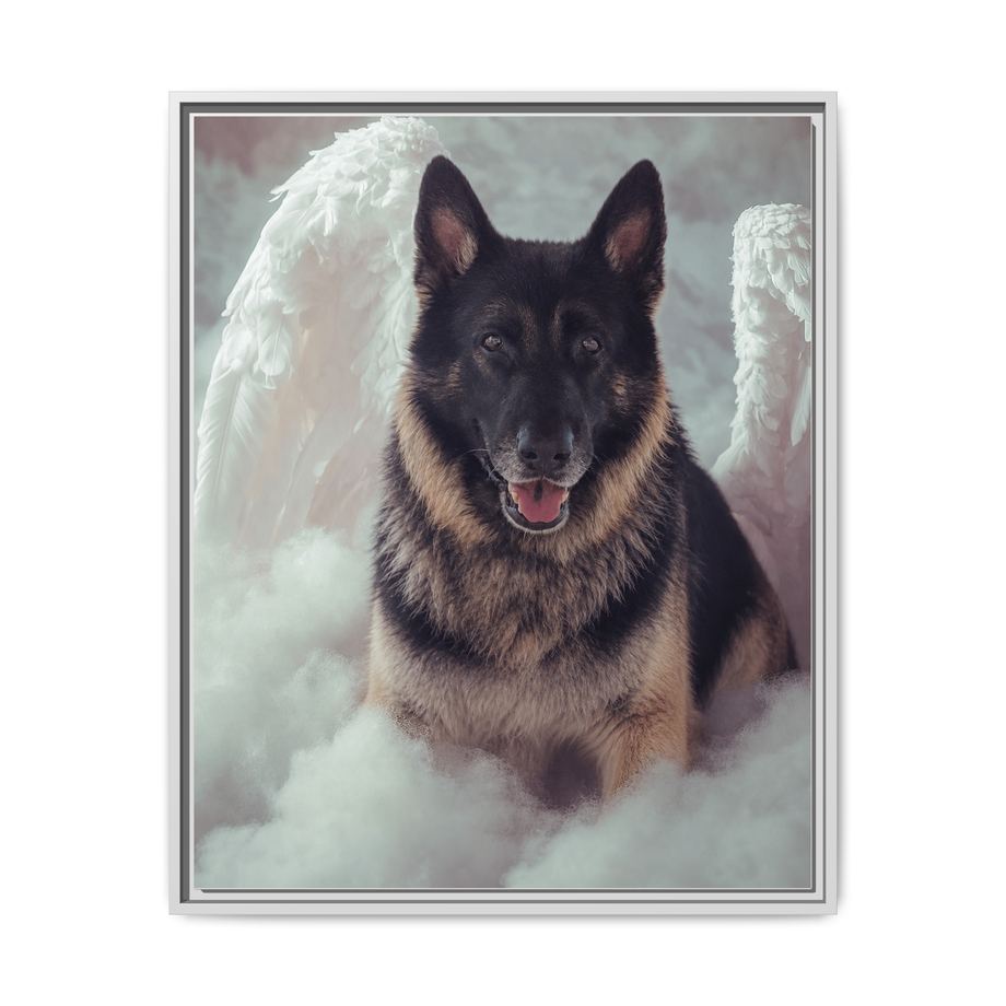 Framed 24x30 White front