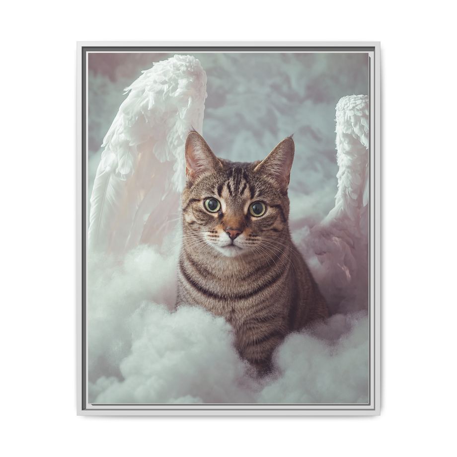 Framed 24x30 White front