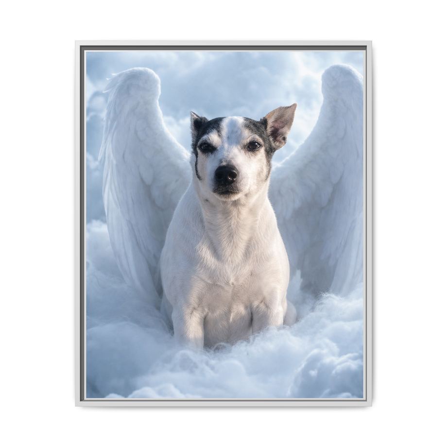 Framed 24x30 White front