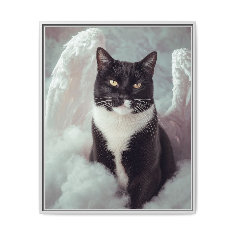 Framed 24x30 White front