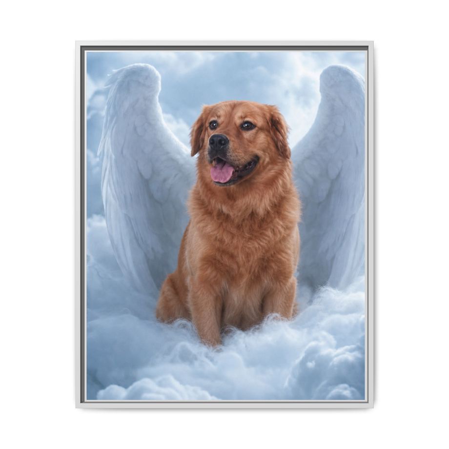 Framed 24x30 White front