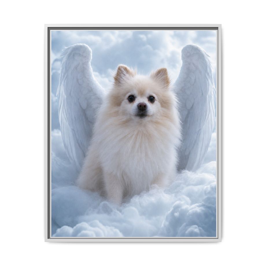 Framed 24x30 White front