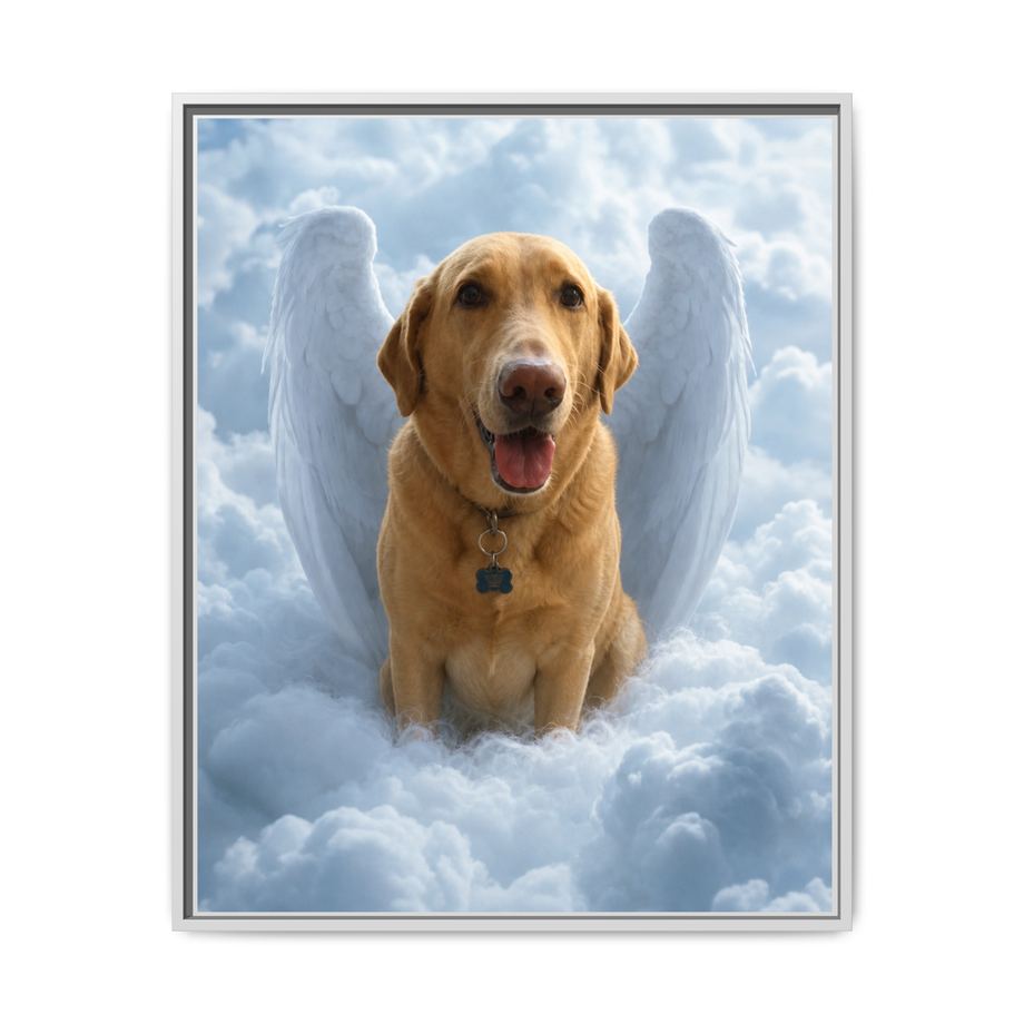 Framed 24x30 White front