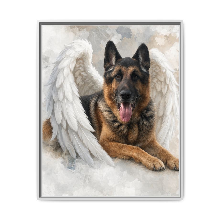 Framed 24x30 White front