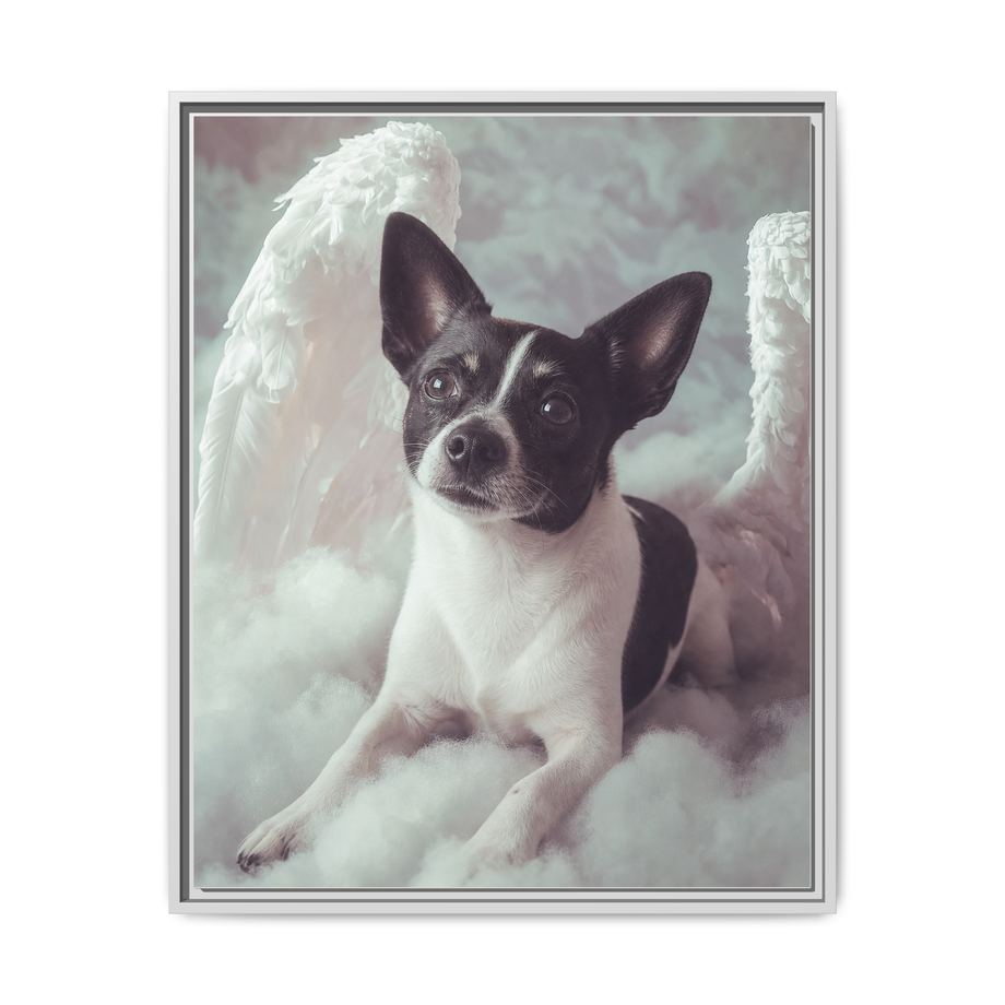 Framed 24x30 White front