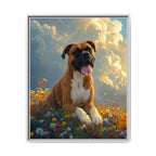 Framed 24x30 White front