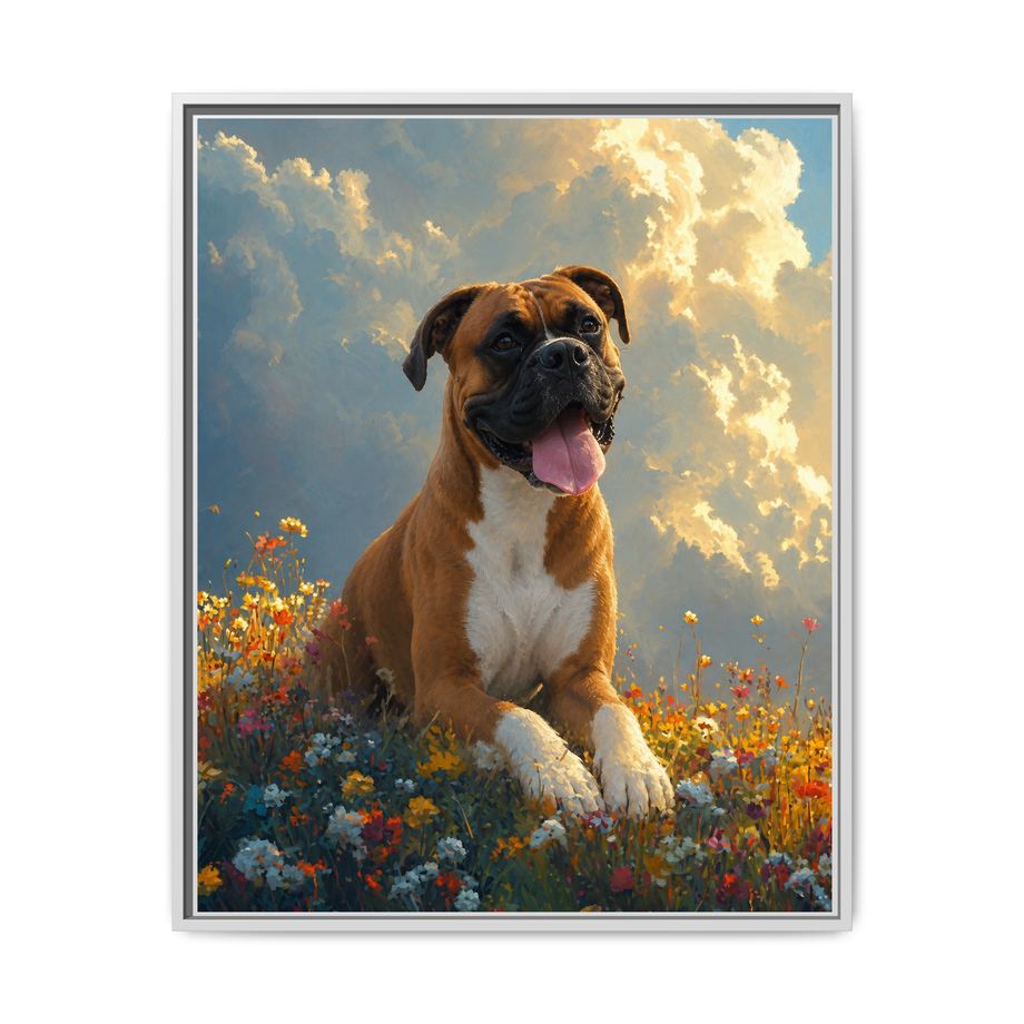 Framed 24x30 White front