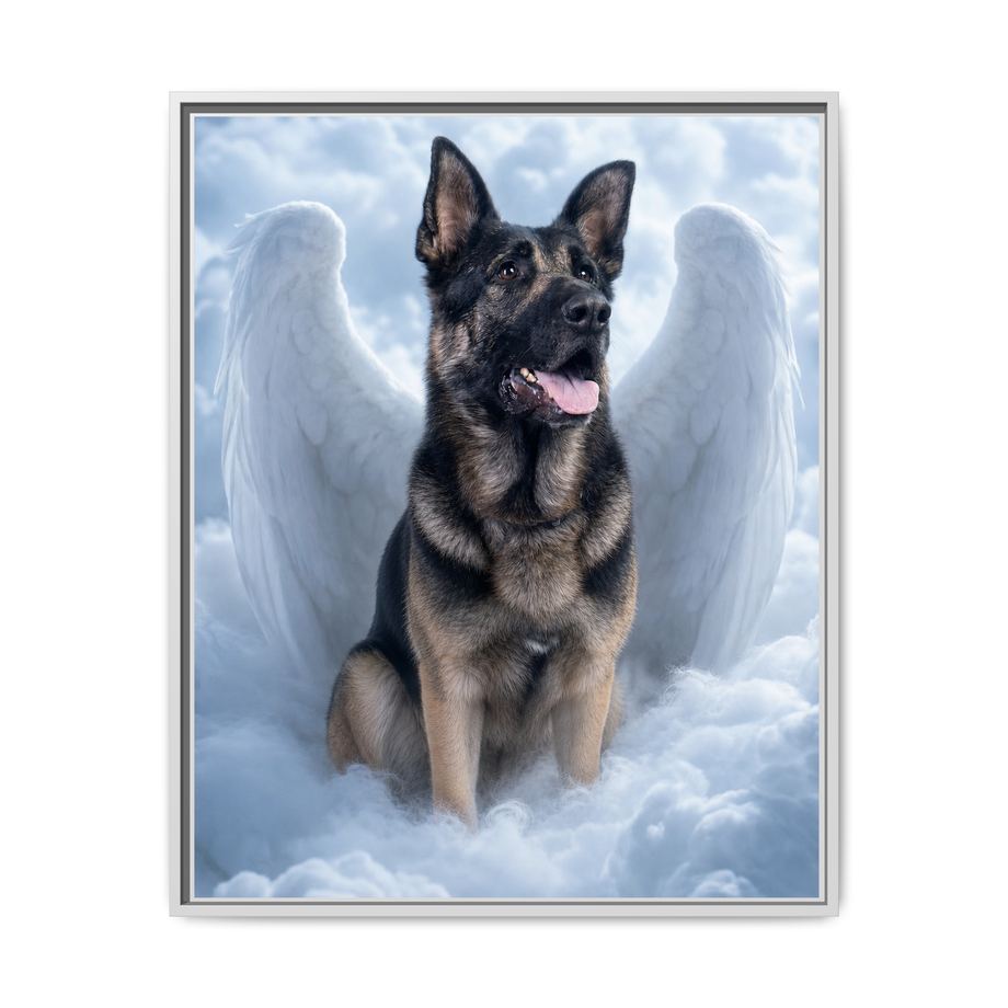 Framed 24x30 White front