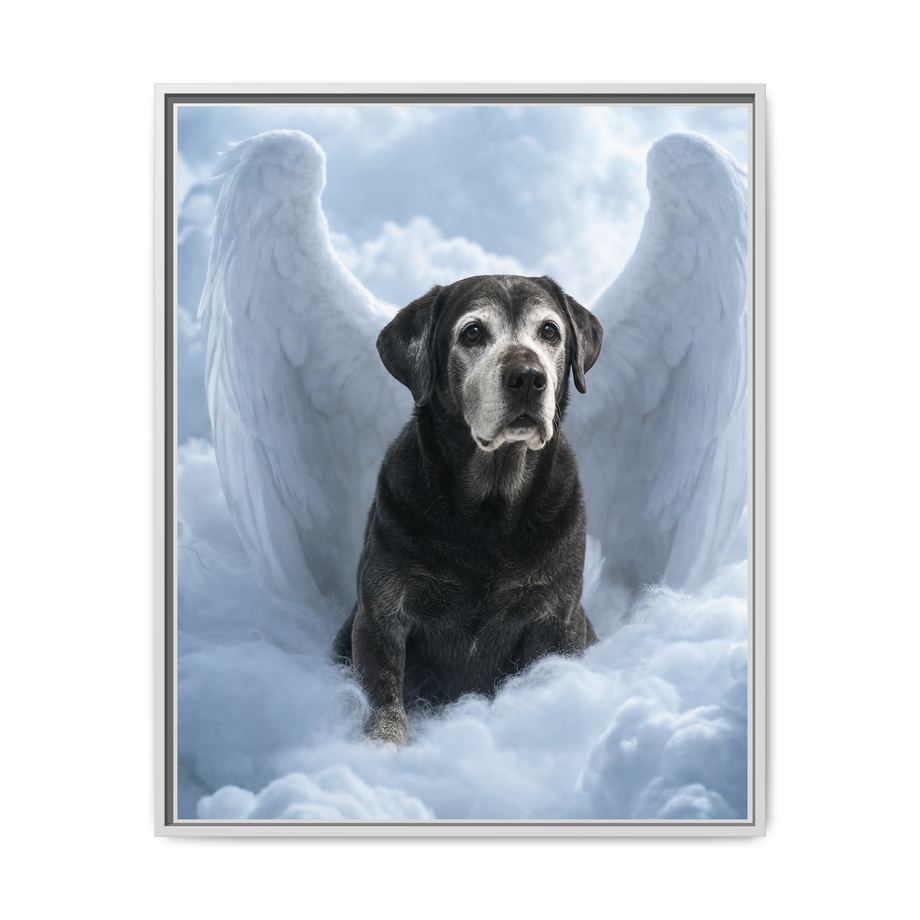 Framed 24x30 White front