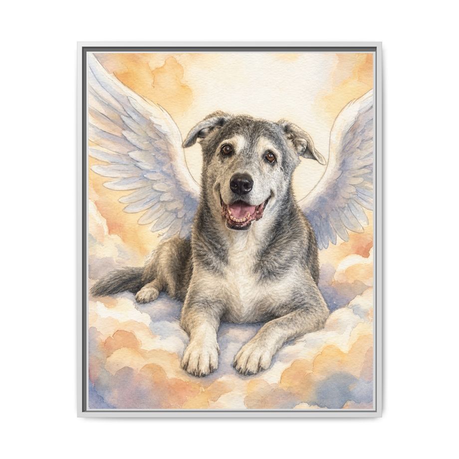 Framed 24x30 White front