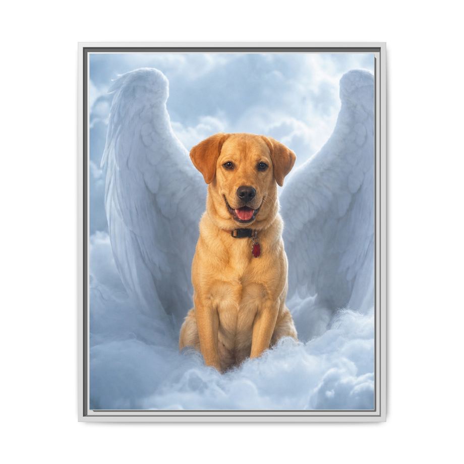 Framed 24x30 White front