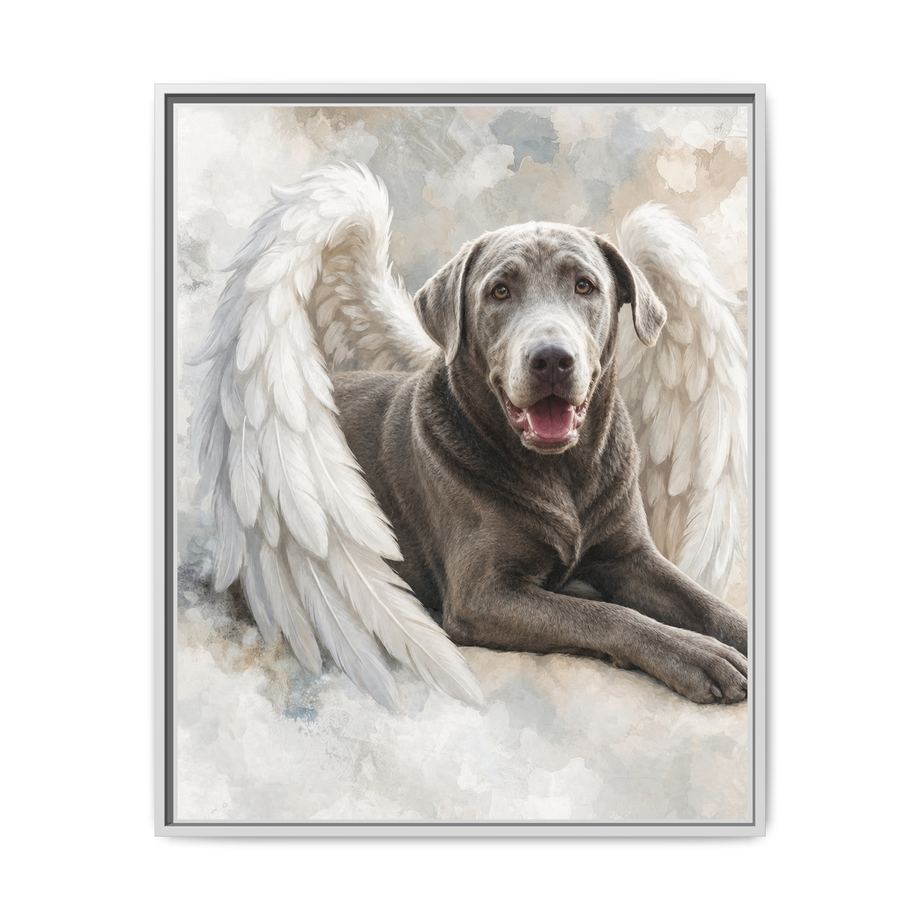Framed 24x30 White front