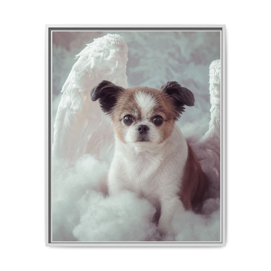 Framed 24x30 White front