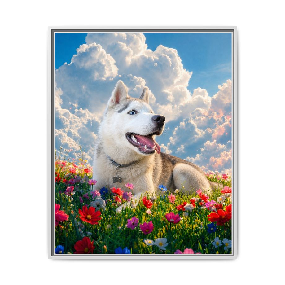Framed 24x30 White front