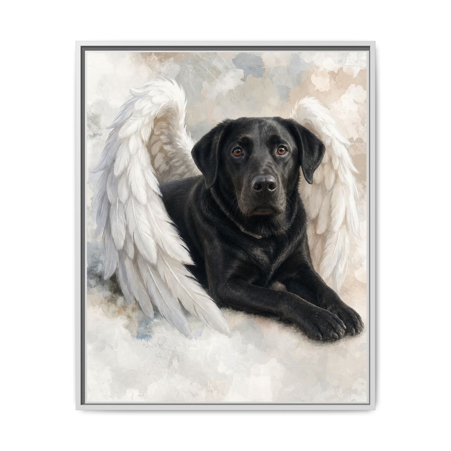 Framed 24x30 White front