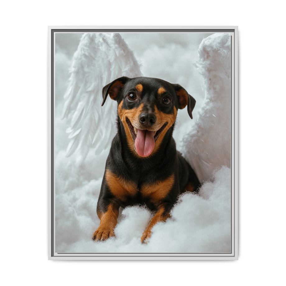 Framed 24x30 White front