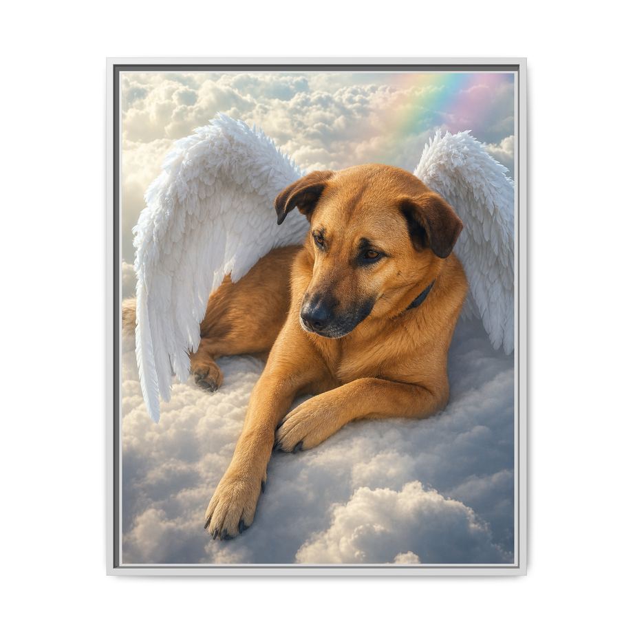 Framed 24x30 White front