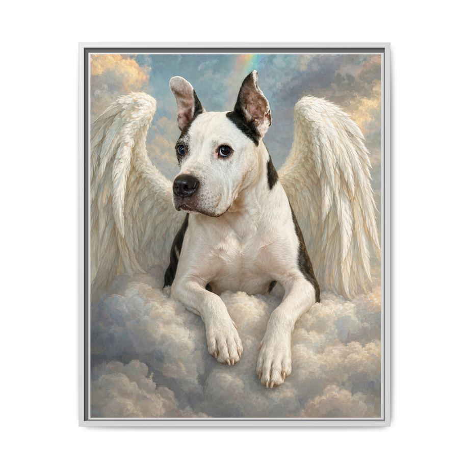 Framed 24x30 White front