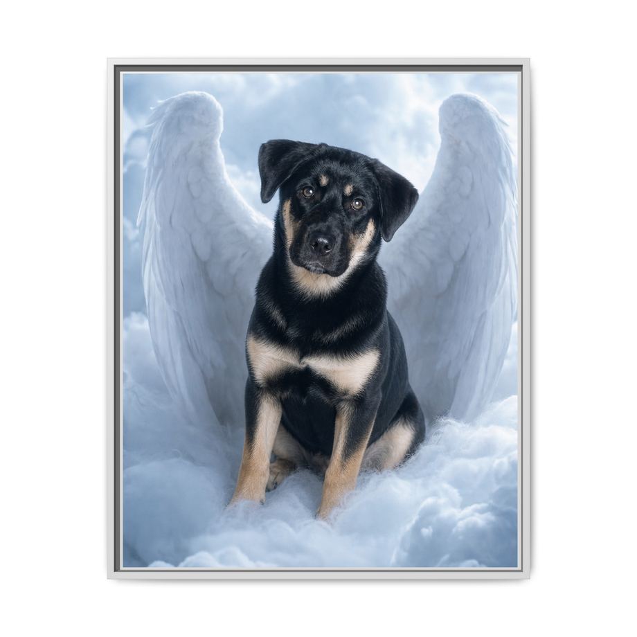 Framed 24x30 White front