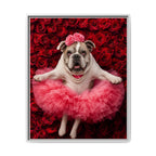 Framed 24x30 White front