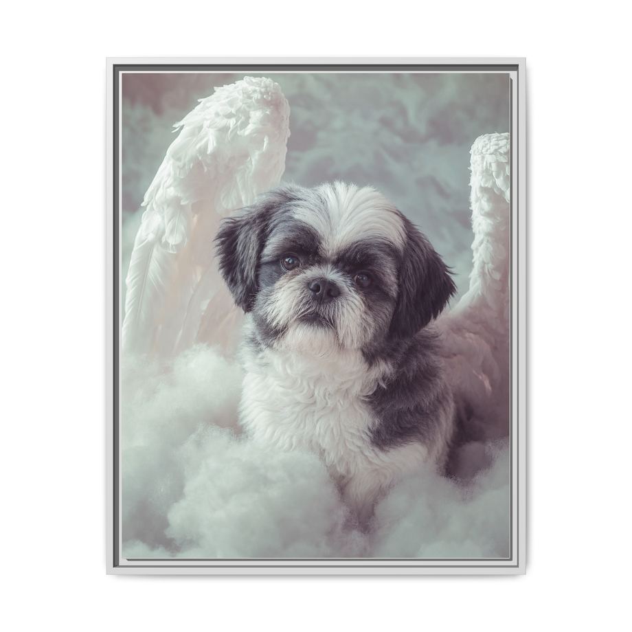 Framed 24x30 White front