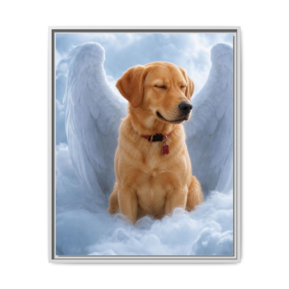 Framed 24x30 White front